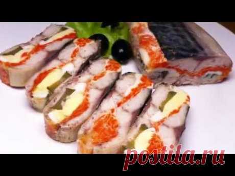 Красивейшая и супер нежная скумбрия/Скумбрия по-царски