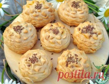 Песочные пирожки с курицей &quot;Ананасики&quot; – кулинарный рецепт