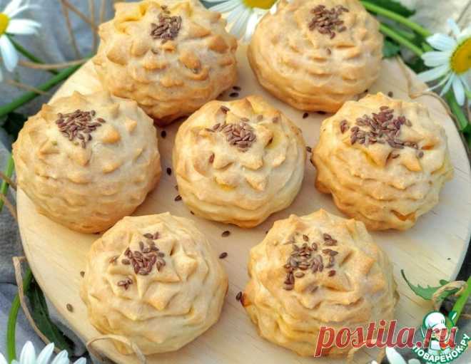 Песочные пирожки с курицей 