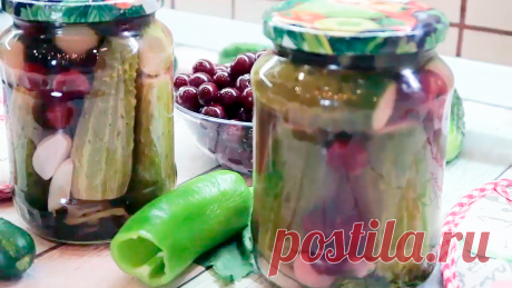 Маринованные огурцы с вишней. Очень вкусные, хрустящие и ароматные маринованные огурцы | Заготовки на Зиму | Дзен