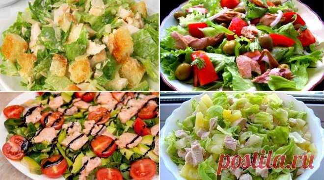 10 лучших салатов для вкусного ужина