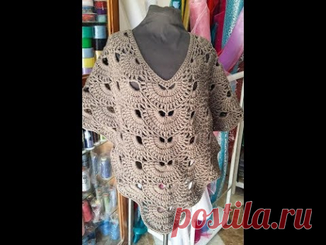 Crochet Poncho Virus part 2