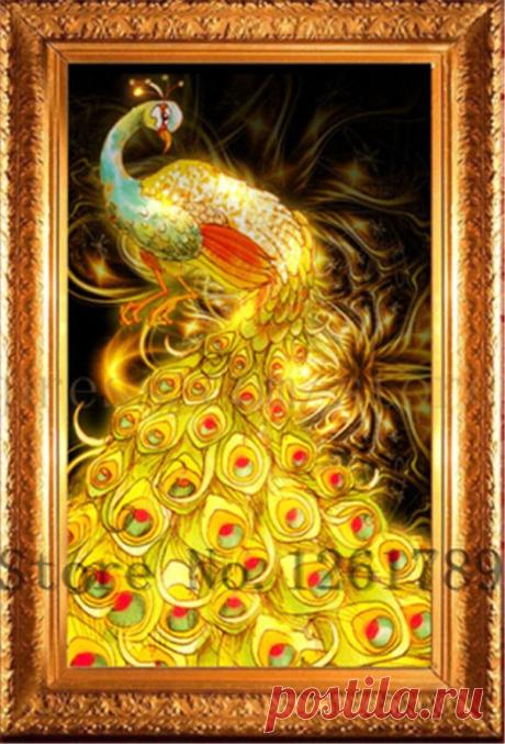 needle weaving Picture - More Detailed Picture about Needle DIY 5D resin round DMC diamond cross stitch Diamond painting kit non full embroidery golden peacock factory direct sale Picture in Cross-Stitch from SIMBA cross stitich shop | Aliexpress.com | Alibaba Group