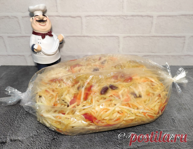 Капусту не тушу и не жарю: готовлю «по-ленивому» в пакете и получаю вкусное и нежирное блюдо (сытно, как с мясом) | Просто с Марией | Яндекс Дзен
