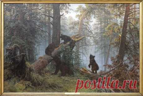 Иван Иванович Шишкин. Утро в сосновом лесу. 1889 год.
