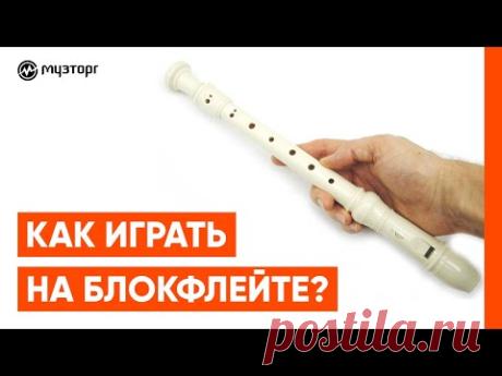 Как играть на блокфлейте?