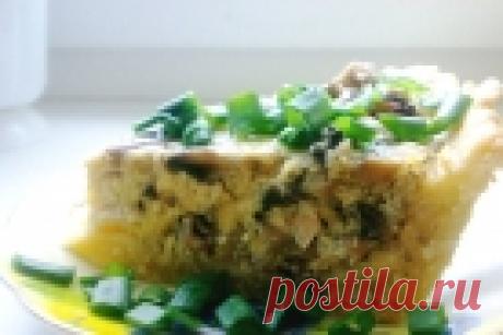 Пирог с курицей и грибами - пошаговый рецепт с фото на Повар.ру