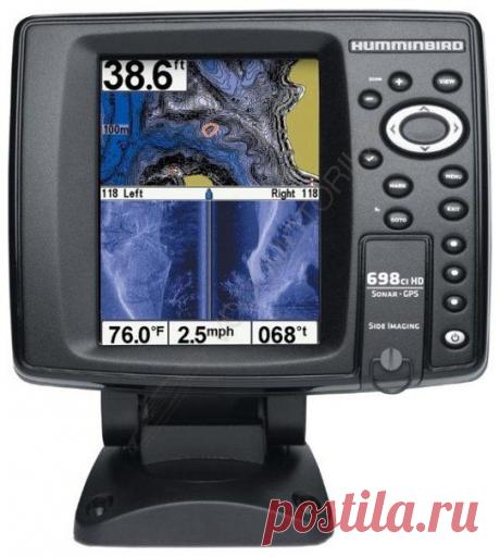 Эхолот Humminbird 698ci HD SI Combo имеет 5-ти дюймовый цветной дисплей с раз / Богатая добыча
