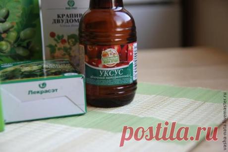 Уксусный ополаскиватель для волос | Сделай сам!