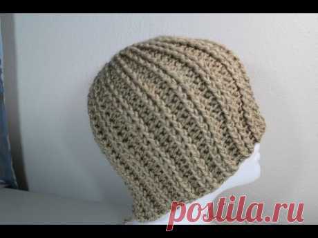 VIDEO.ZOSTOJSIAB.COM - Crochet-rib-hat