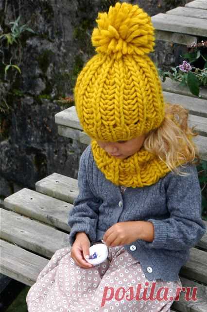 Free Pattern: Knit Fisherman Ribbed Hipster Hat