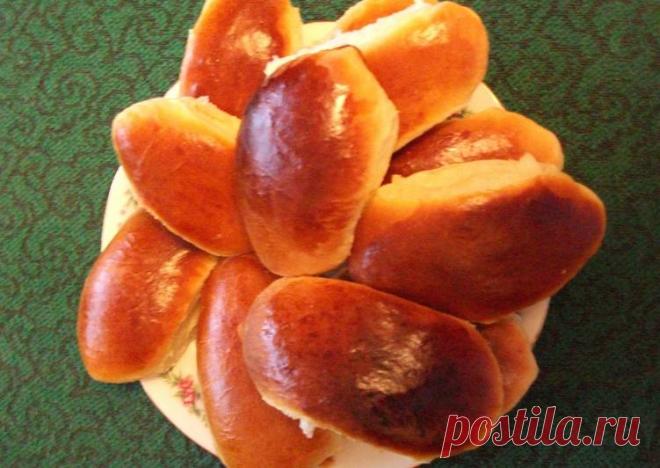 Пирожки из сдобного заварного теста по старинному семейному рецепту