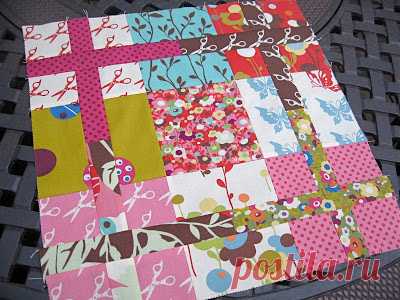 “Off the Grid” Sliced Nine Patch Quilt « Moda Bake Shop