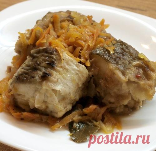 Тушёный хек - видео рецепт
