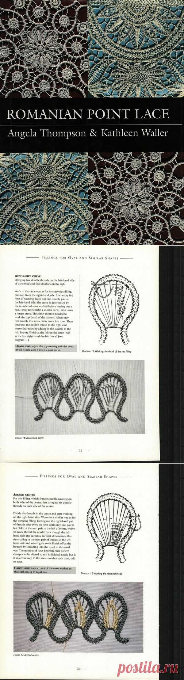 Альбом«Romanian Point Lace»/румынское точечное кружево/