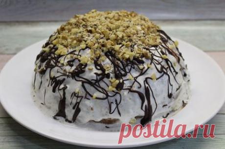 Быстрый торт “Панчо” без выпечки из 6 ингредиентов