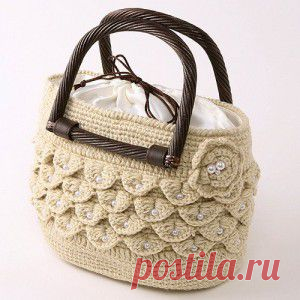 Сумка вязаная крючком схема. Как вязать сумку крючком схема | Домоводство для всей семьи