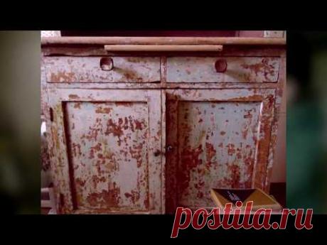 Комод - ЖИВ! переделка старой советской мебели.