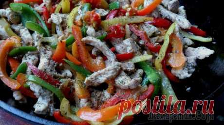 Фахитос с курицей