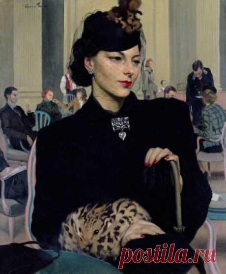 Художник Герберт Джеймс Ганн / Sir Herbert James Gunn (Шотландия, 1893-1964) и его картины