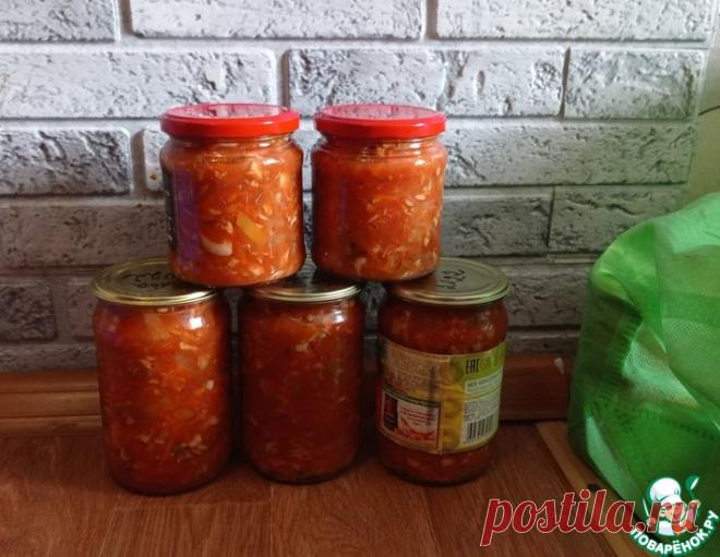 Салат с рыбой на зиму – кулинарный рецепт