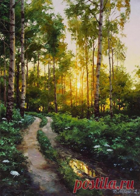 Картины Дмитрия Левина. Вдали от суеты