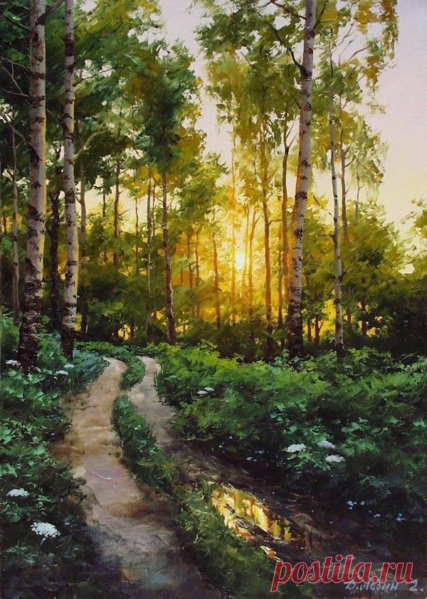 Картины Дмитрия Левина. Вдали от суеты