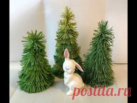 Елочка из фоамирана. МК Ольги Угнивенко.