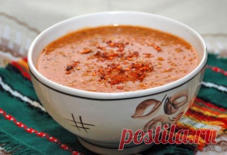 Турецкий чечевичный суп