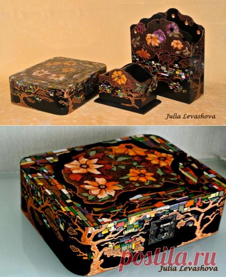 Изысканная роспись от Юлии Левашовой