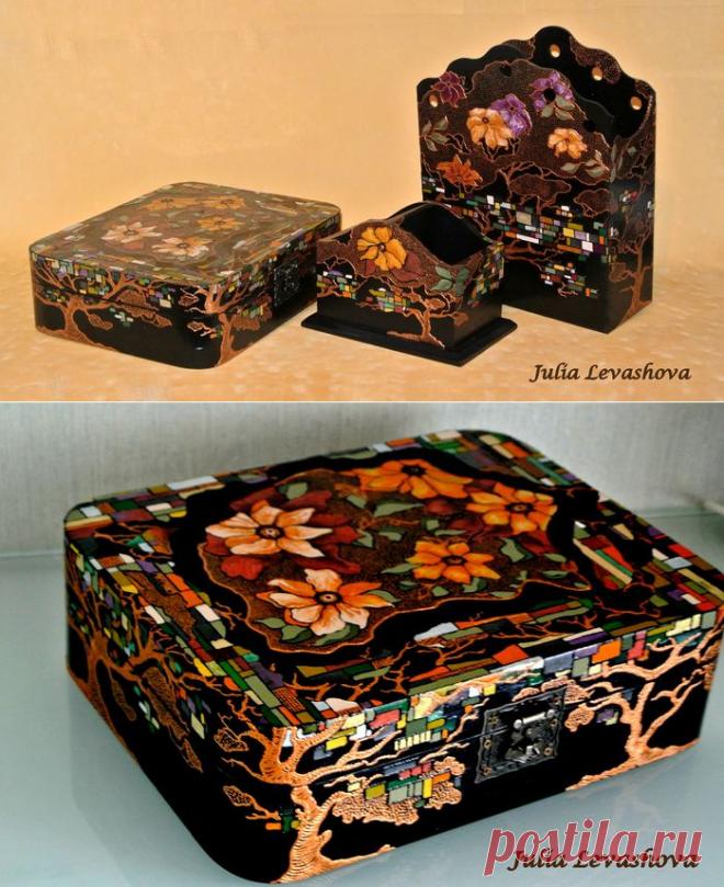 Изысканная роспись от Юлии Левашовой