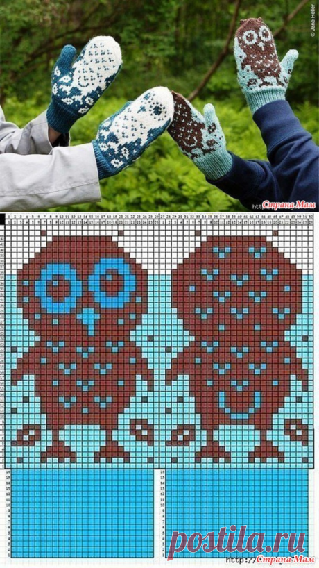 Узор для варежек