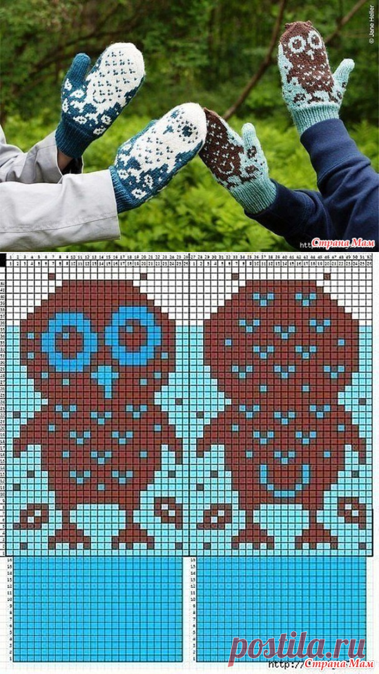 Узор для варежек