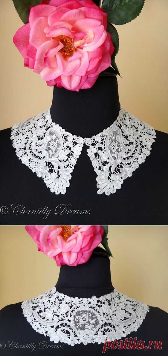 Chantilly Dreams ~ Offering exquisite antique and vintage handmade lace including antique lace apparel, antique and vintage hats, corsets, Louise Green hats, lace bridal boots and shoes, wedding veils and wedding gowns, bridal lace boots and shoes,antique wedding handkerchiefs, handmade lace doilies, handmade antique and vintage lace tablecloths, vintage lace apparel, hand embroidered linens, vintage sewing patterns and sewing antiques.