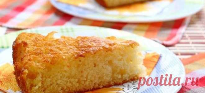 Манник с яблоками, творогом и изюмом - рецепты на кефире и молоке. Как приготовить манник без яиц и муки?