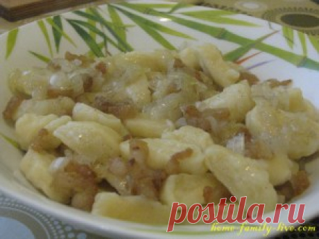 Галушки/Сайт с пошаговыми рецептами с фото для тех кто любит готовить