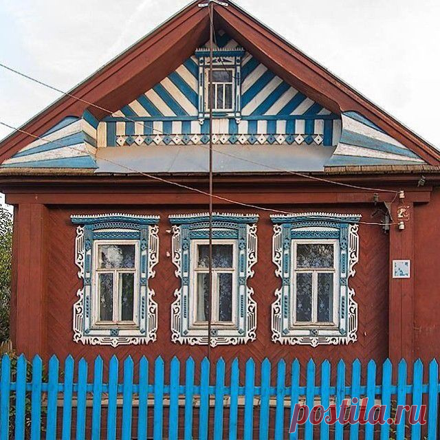 Русские наличники | Познавательно