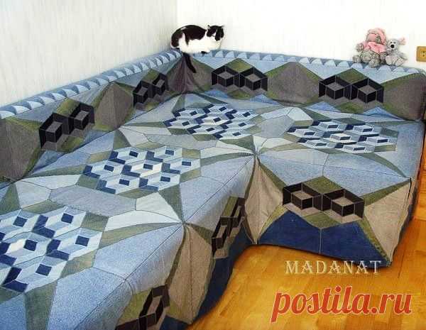 О джинсах и переделках из джинсовой одежды .