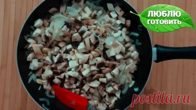Куриные рулетики с грибами