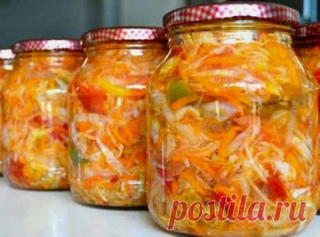 Заготовки из капусты в банках