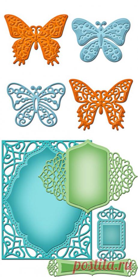 Скрап Клуб АртУголок: Вырубки. Рекомендации и примеры.