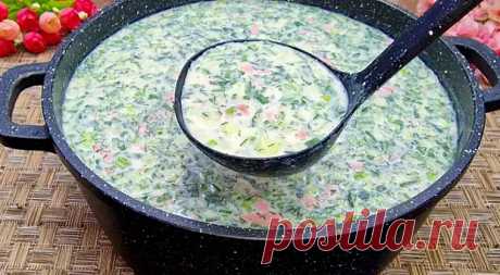 Лёгкая и вкусная окрошка на кефире. Секрет — в ложке лимонного сока - Steak Lovers - Медиаплатформа МирТесен