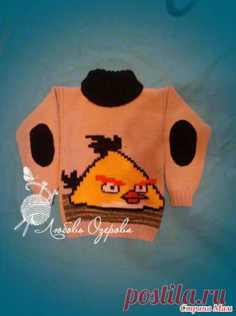 Свитер Angry Birds для сынишки