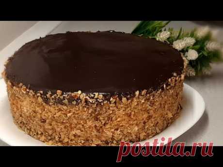 Первым делом приготовлю этот торт на НОВЫЙ ГОД ! Торт с ангельским вкусом " АЛЯ ПТИЧЬЕ МОЛОКО "  !