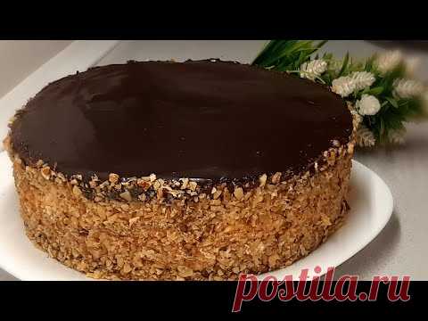 Первым делом приготовлю этот торт на НОВЫЙ ГОД ! Торт с ангельским вкусом 