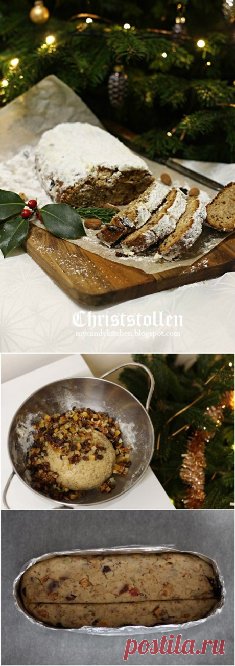 My candy kitchen: Саксонски Коледен щолен / Sächsischer Christstollen