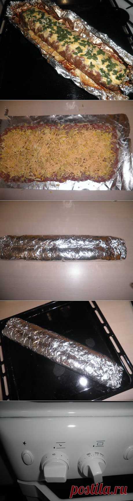 Рулет закусочный. Простые блюда
