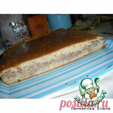 Пирог рыбный на кефире