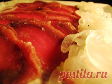 Мясная струганина по-фински!..