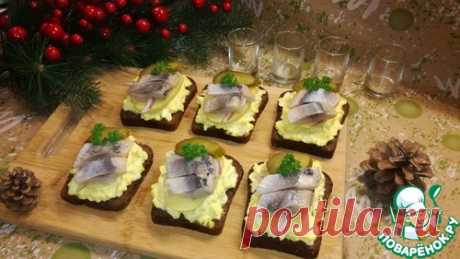 Бутерброды закусочные "Русские" – кулинарный рецепт